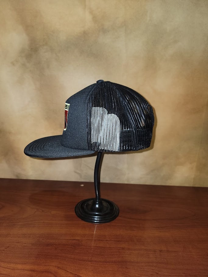 Black Trinidad Trucker Cap Ju-Nel Fashion Boutique