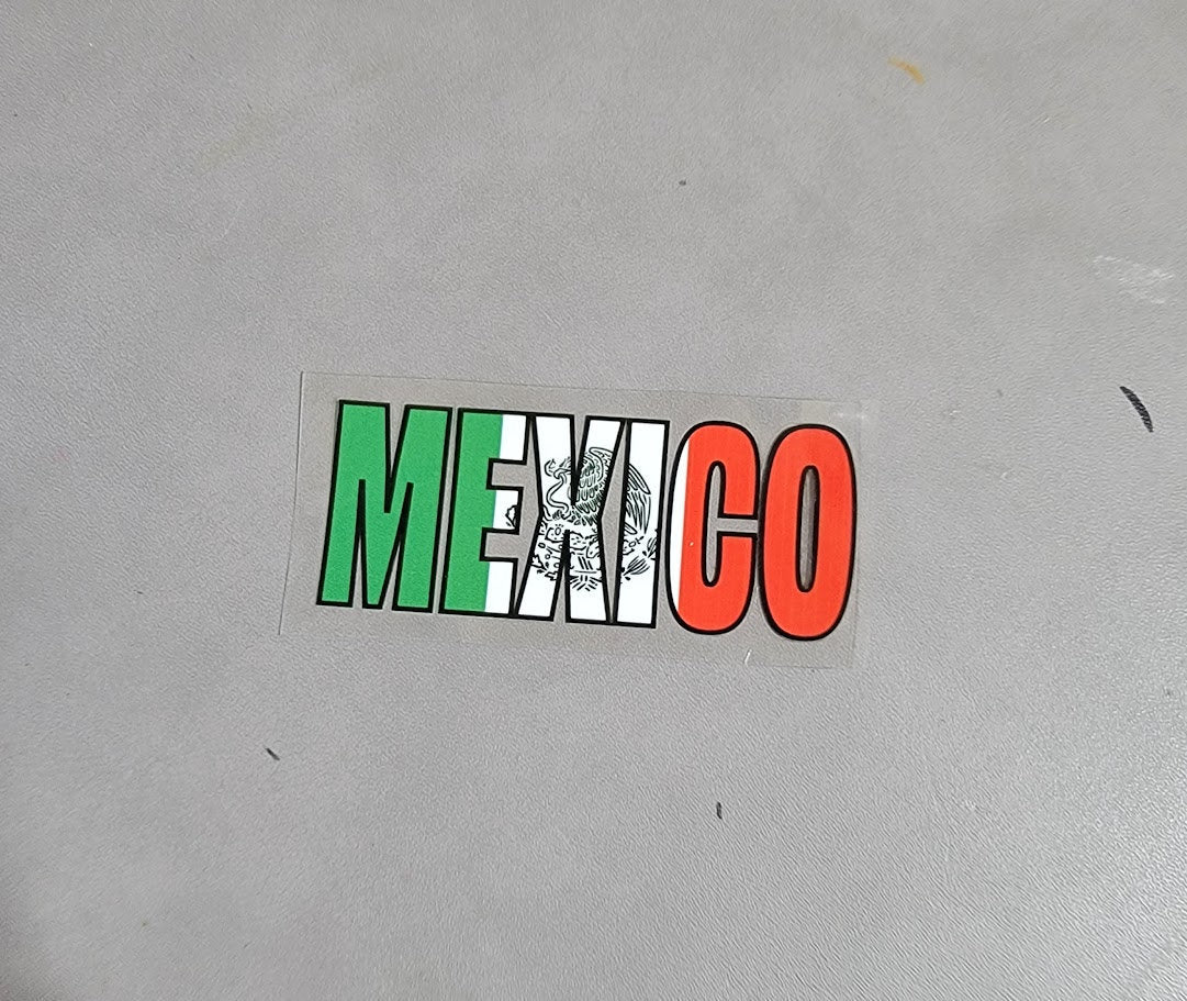 UVDTF 4x1.5 inch Mexico Decal Ju-Nel Fashion Boutique