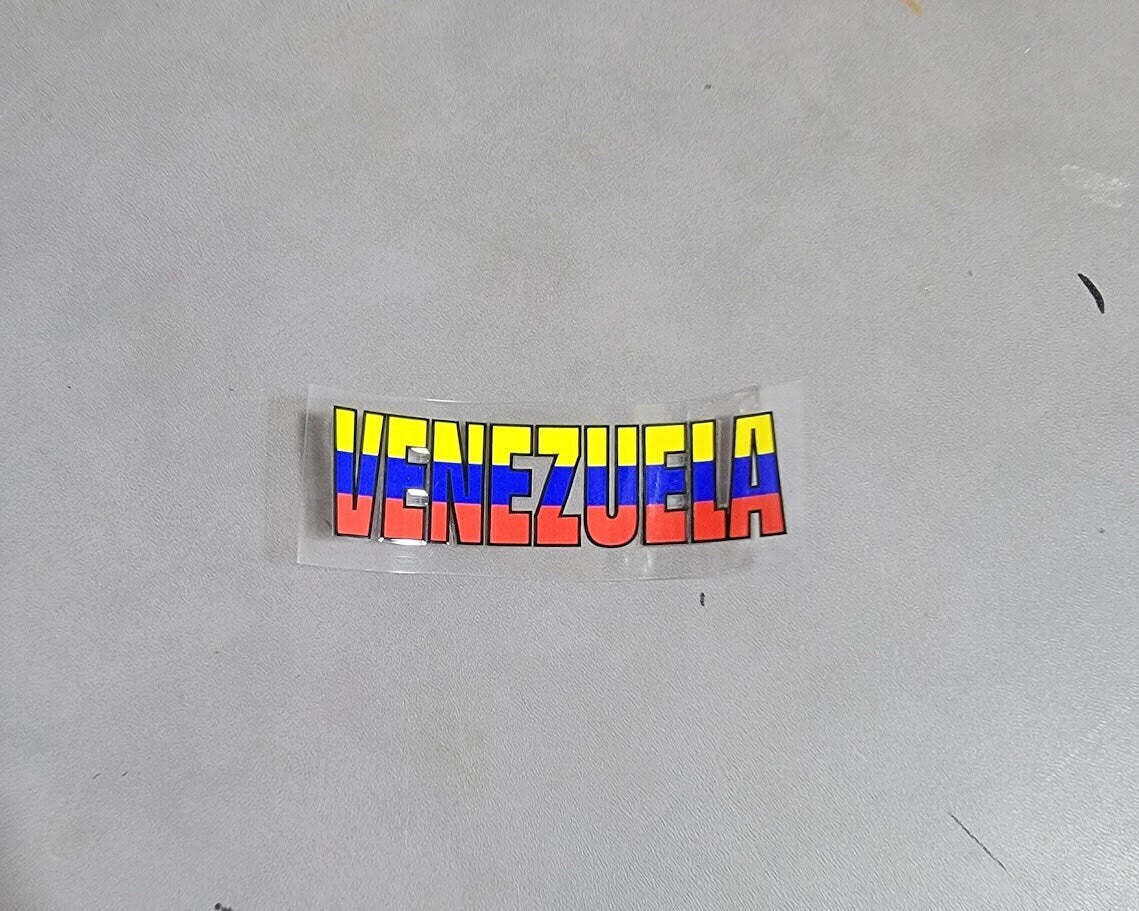 UVDTF 4x1 inch  Venezuela Decal Ju-Nel Fashion Boutique