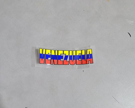 UVDTF 4x1 inch  Venezuela Decal Ju-Nel Fashion Boutique