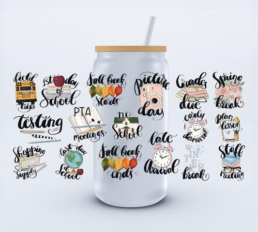 UVDTF 16oz Libbey cup wraps Ju-Nel Fashion Boutique