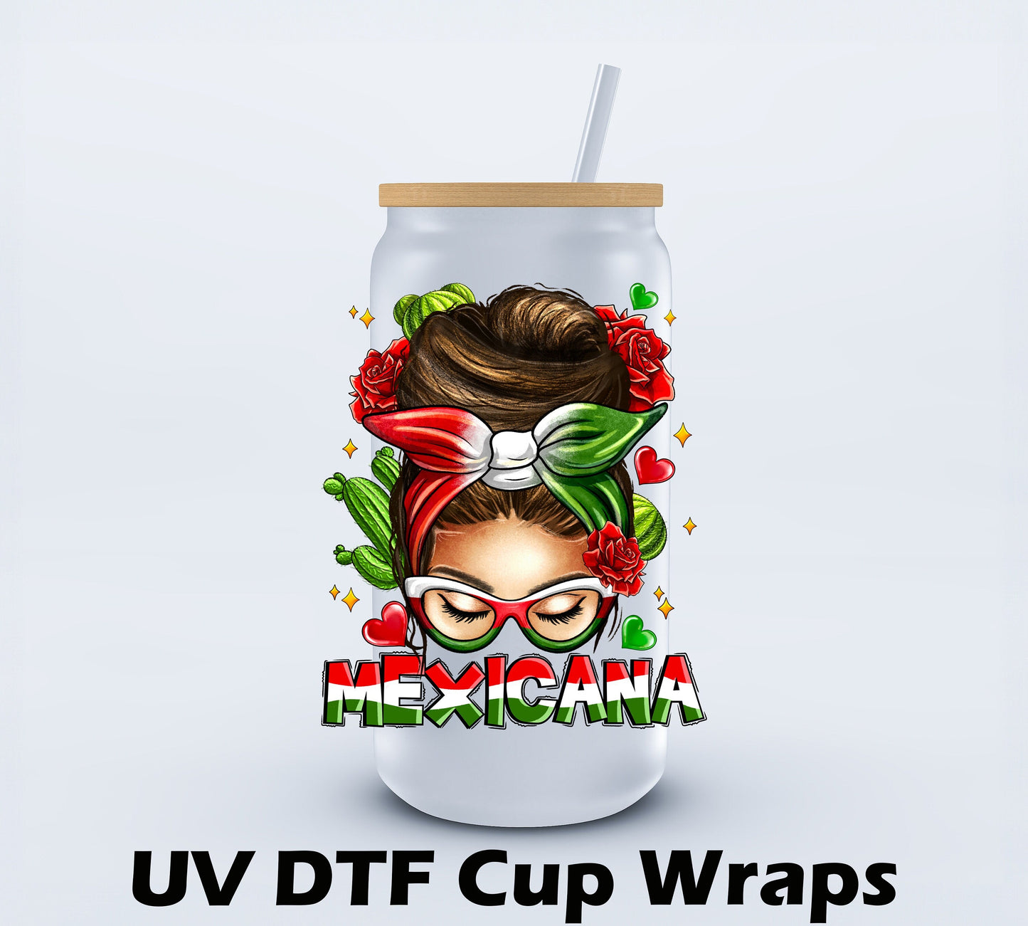 UVDTF Mexicana 3.75x4.40 inch Decal Ju-Nel Fashion Boutique
