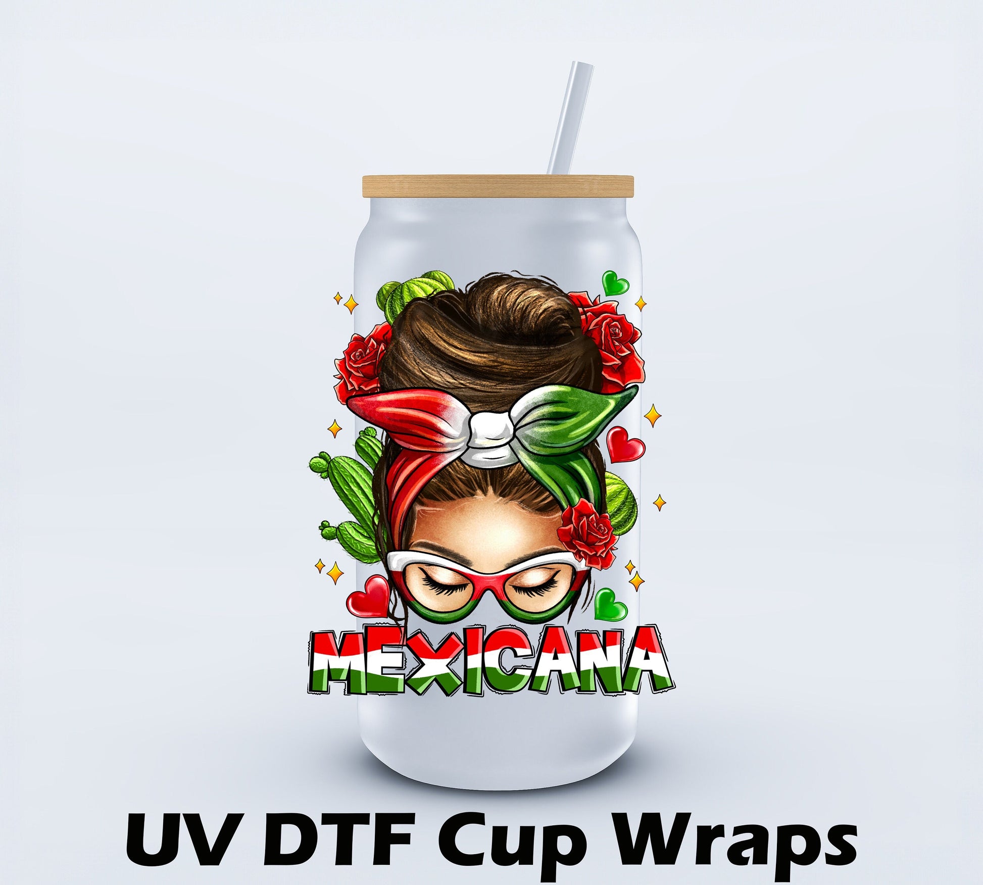 UVDTF Mexicana 3.75x4.40 inch Decal Ju-Nel Fashion Boutique
