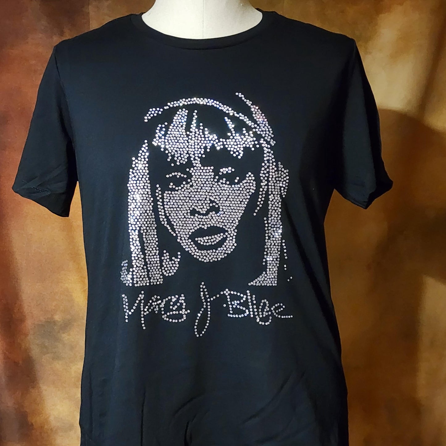 Mary J. Blige Rhinestone T-Shirt – Queen of Hip-Hop Soul Ju-Nel Fashion Boutique