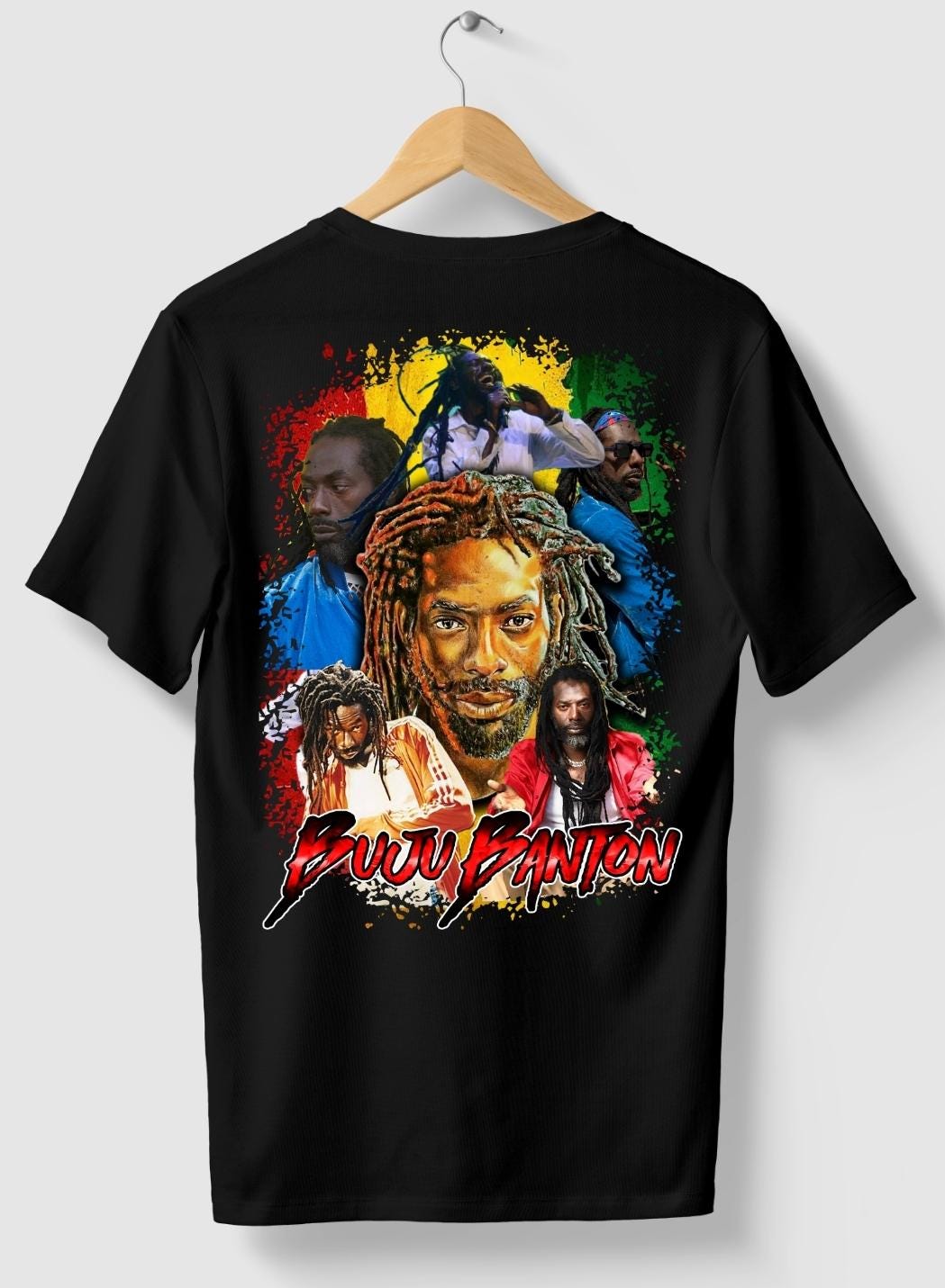 Buju Banton inspired T-Shirt Ju-Nel Fashion Boutique