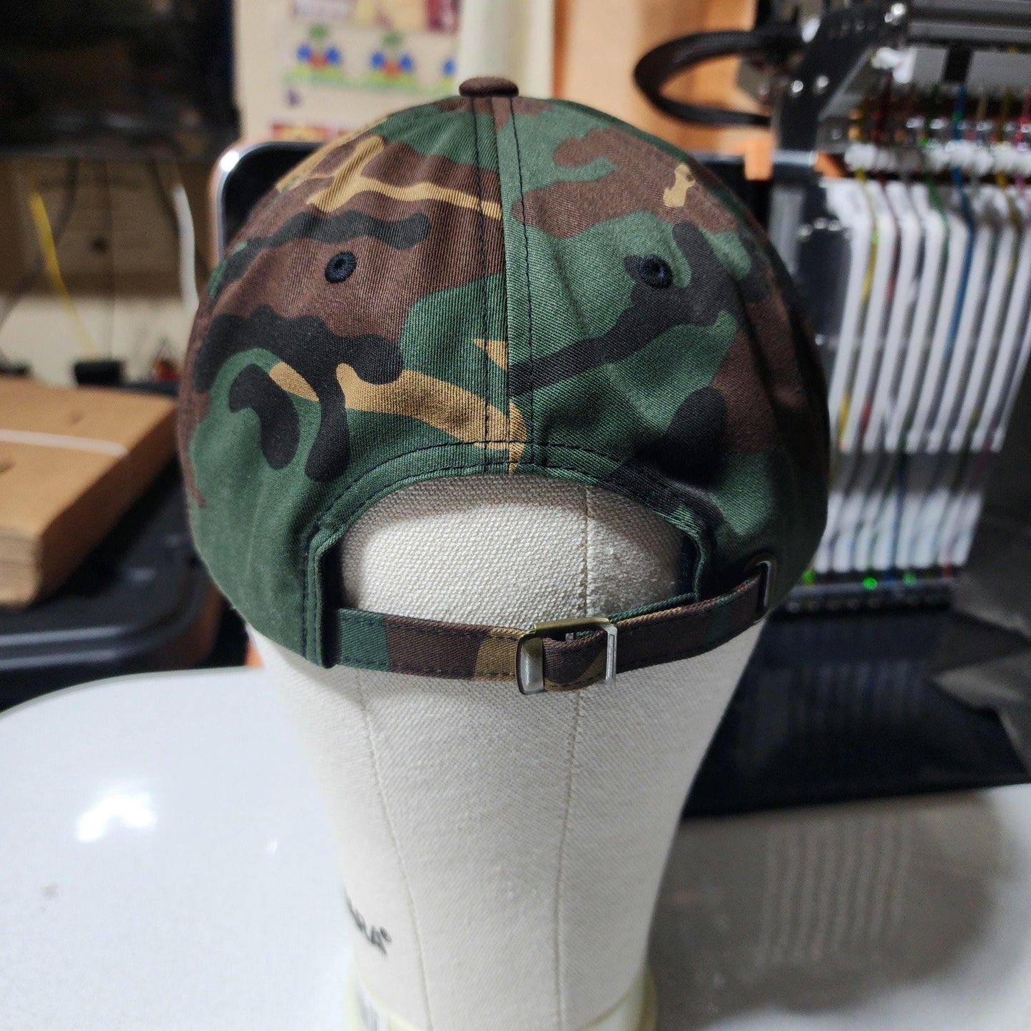 Aunt Vibes Unstructured Camo Cap Ju-Nel Fashion Boutique