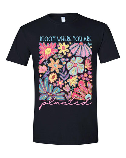 Bloom Where You Are Planted T-Shirt Ju-Nel Fashion Boutique