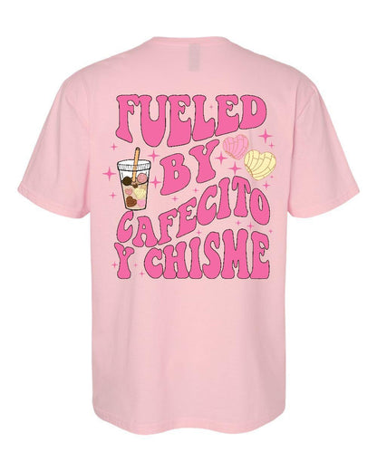 Fueled By Cafecito Y Chisme Tshirt Ju-Nel Fashion Boutique
