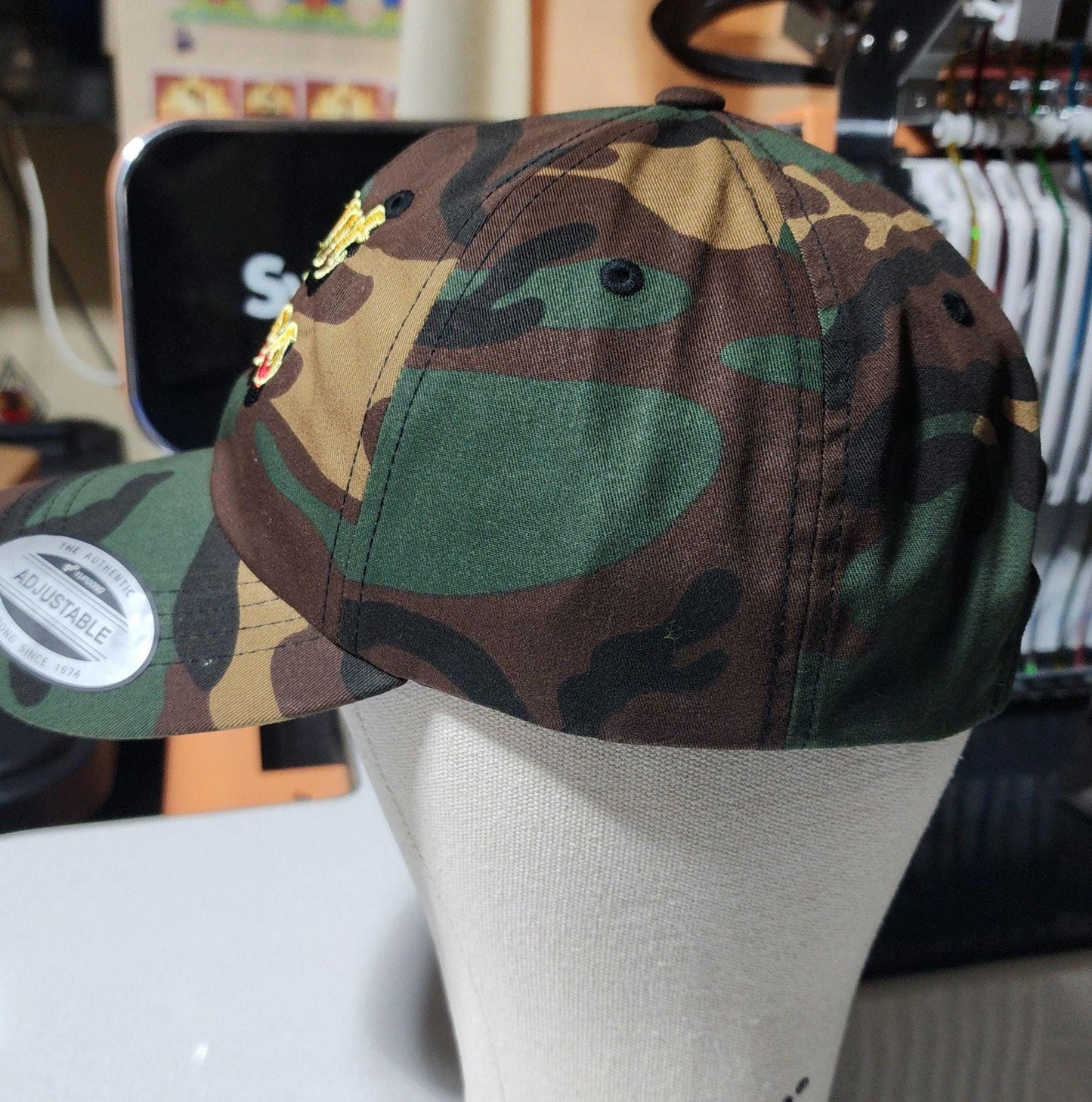 Aunt Vibes Unstructured Camo Cap Ju-Nel Fashion Boutique