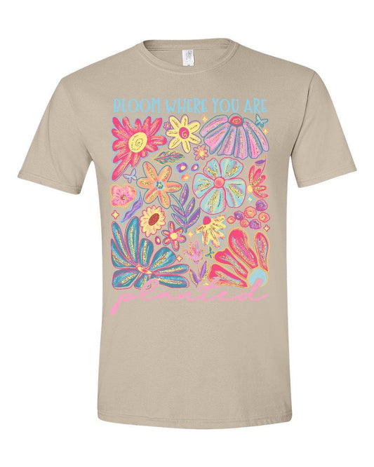 Bloom Where You Are Planted T-Shirt Ju-Nel Fashion Boutique