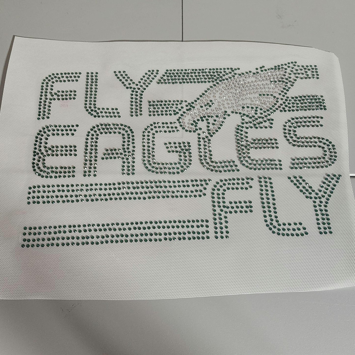 Fly Eagles Fly Hotfix Rhinestone Transfer Ju-Nel Fashion Boutique