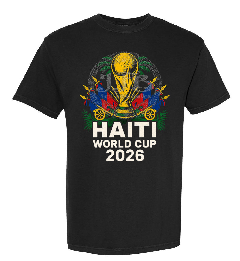 Haiti World Cup 2026 Fan T-Shirt – Limited Edition 🇭🇹⚽️ Ju-Nel Fashion Boutique