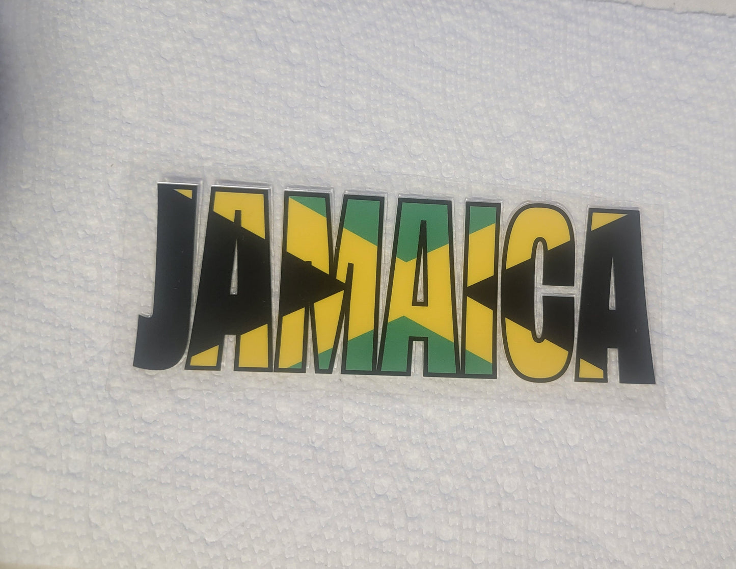UVDTF 5x2 inch Jamaica Decal Ju-Nel Fashion Boutique