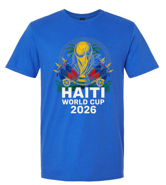 Haiti World Cup 2026 Fan T-Shirt – Limited Edition 🇭🇹⚽️ Ju-Nel Fashion Boutique
