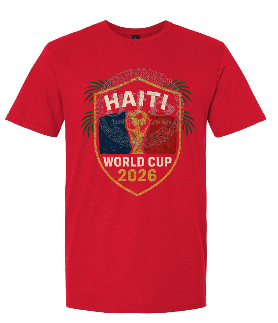 Haiti World Cup 2026 Fan Shirt – 🇭🇹 Limited Edition Supporter Tee Ju-Nel Fashion Boutique