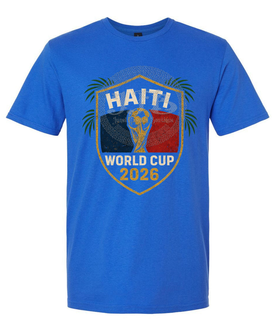 Haiti World Cup 2026 Fan Shirt – 🇭🇹 Limited Edition Supporter Tee Ju-Nel Fashion Boutique